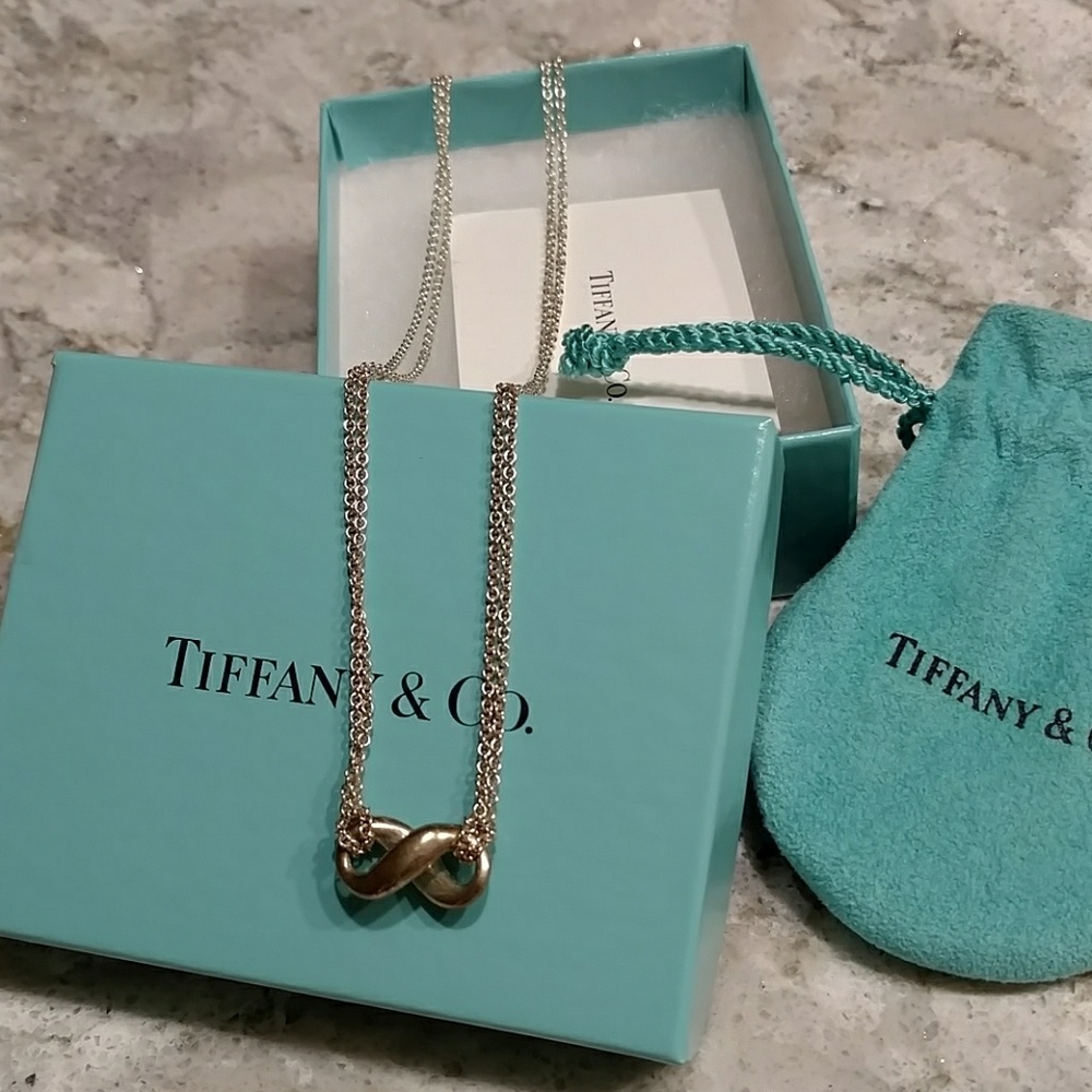Tiffany's infinity necklace